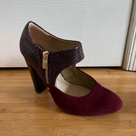 Isola Tace burgundy Mary Jane pump - Picture 5 of 9